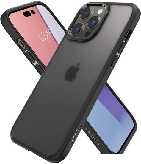 Чехол для телефона Spigen Ultra Hybrid для iPhone 14 Pro ACS04968 (черный) - фото 7 - id-p222600507