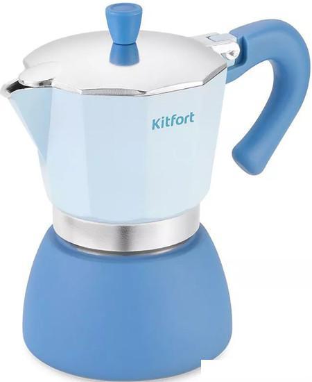 Гейзерная кофеварка Kitfort KT-7151
