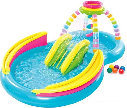 Игровой центр  Intex Rainbow Funnel Play Center 56137NP (295x191x109), фото 2