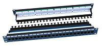 Патч-панель Hyperline (PP3-19-24-8P8C-C6-110D) 19" 1U 24xRJ45 кат.6 UTP