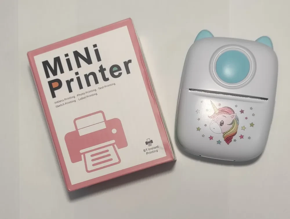 Принтер для наклеек Mini printer X2 - фото 1 - id-p222777248