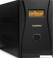 Источник бесперебойного питания ExeGate SpecialPro Smart LLB-2000.LCD.AVR.C13.RJ.USB