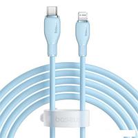 Кабель Baseus Pudding Series USB Type-C - Lightning (2 м, голубой)