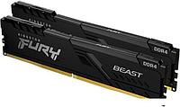 Оперативная память Kingston FURY Beast 2x8ГБ DDR4 3200МГц KF432C16BB2AK2/16