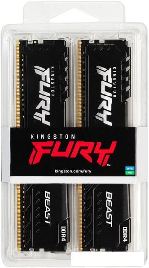 Оперативная память Kingston FURY Beast 2x8ГБ DDR4 3200МГц KF432C16BB2AK2/16 - фото 7 - id-p222055857