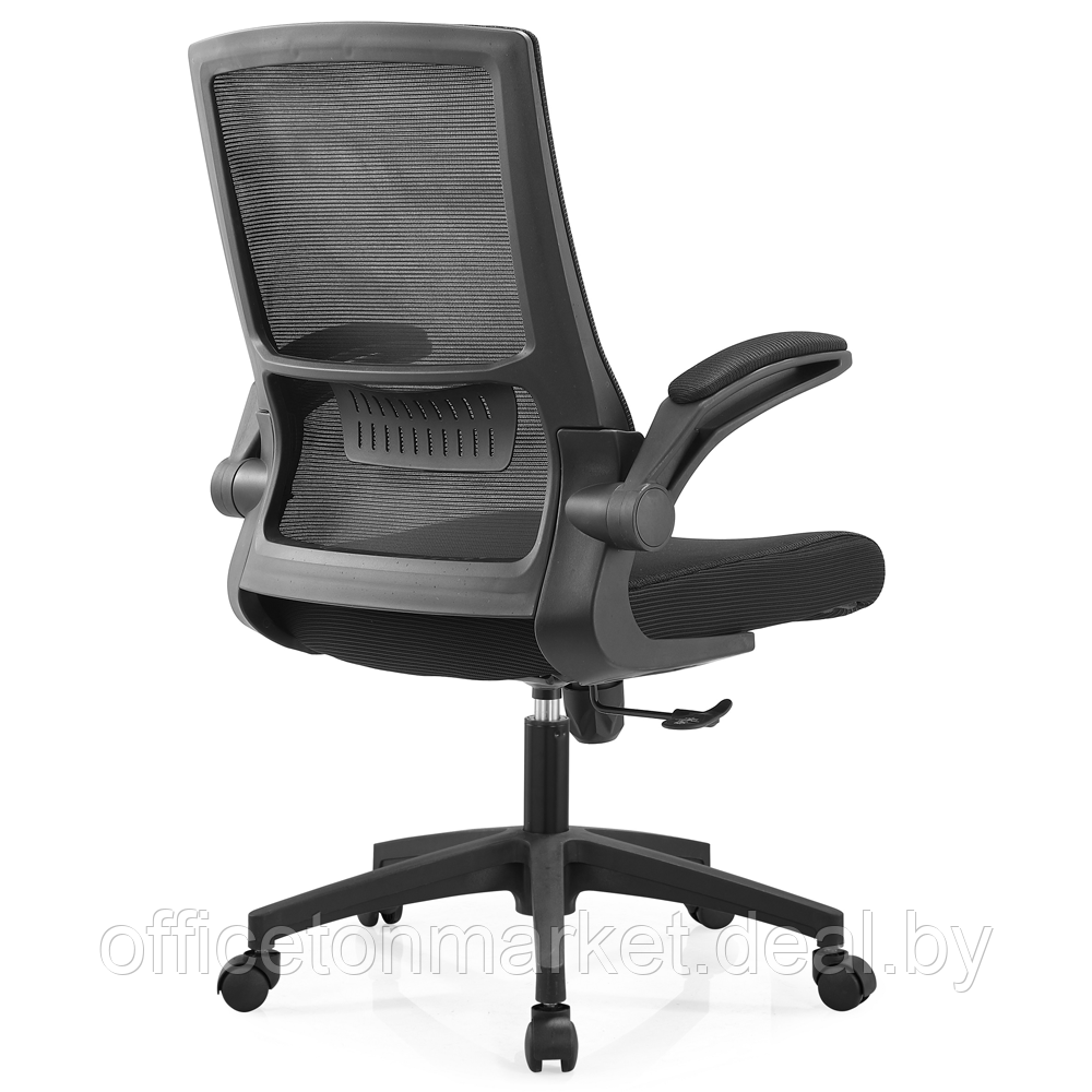 Кресло для персонала ANSA "920В", сетчатая ткань, пластик, черный - фото 2 - id-p222752222