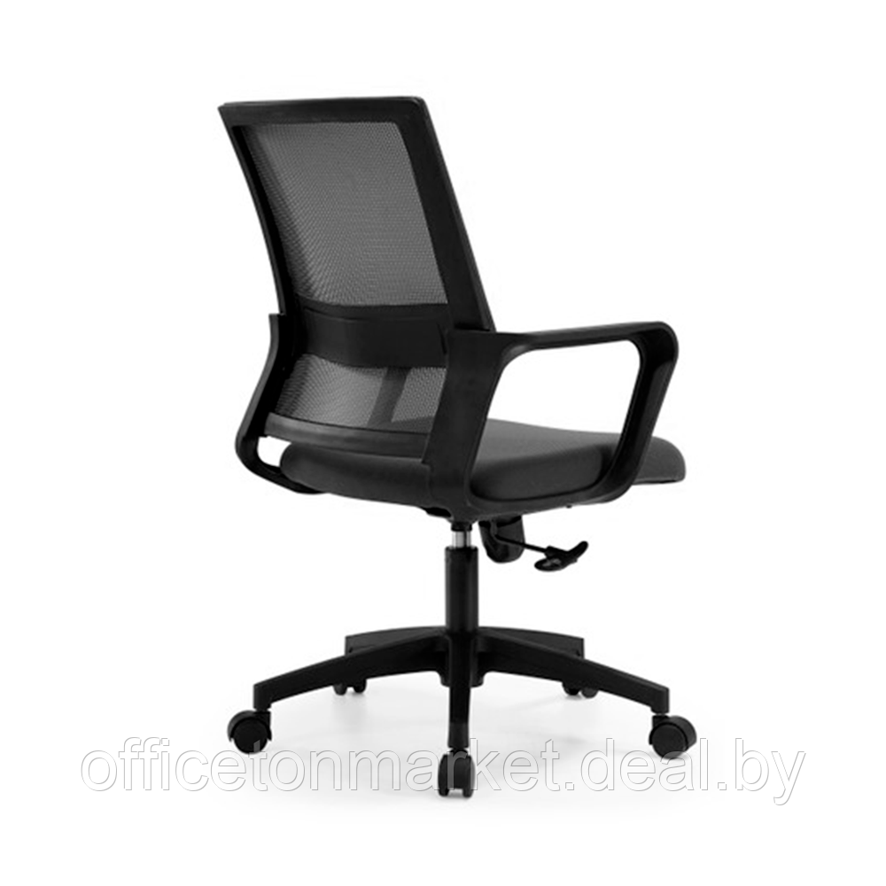 Кресло для персонала ANSA "815В", сетчатая ткань, пластик, черный - фото 2 - id-p222752224