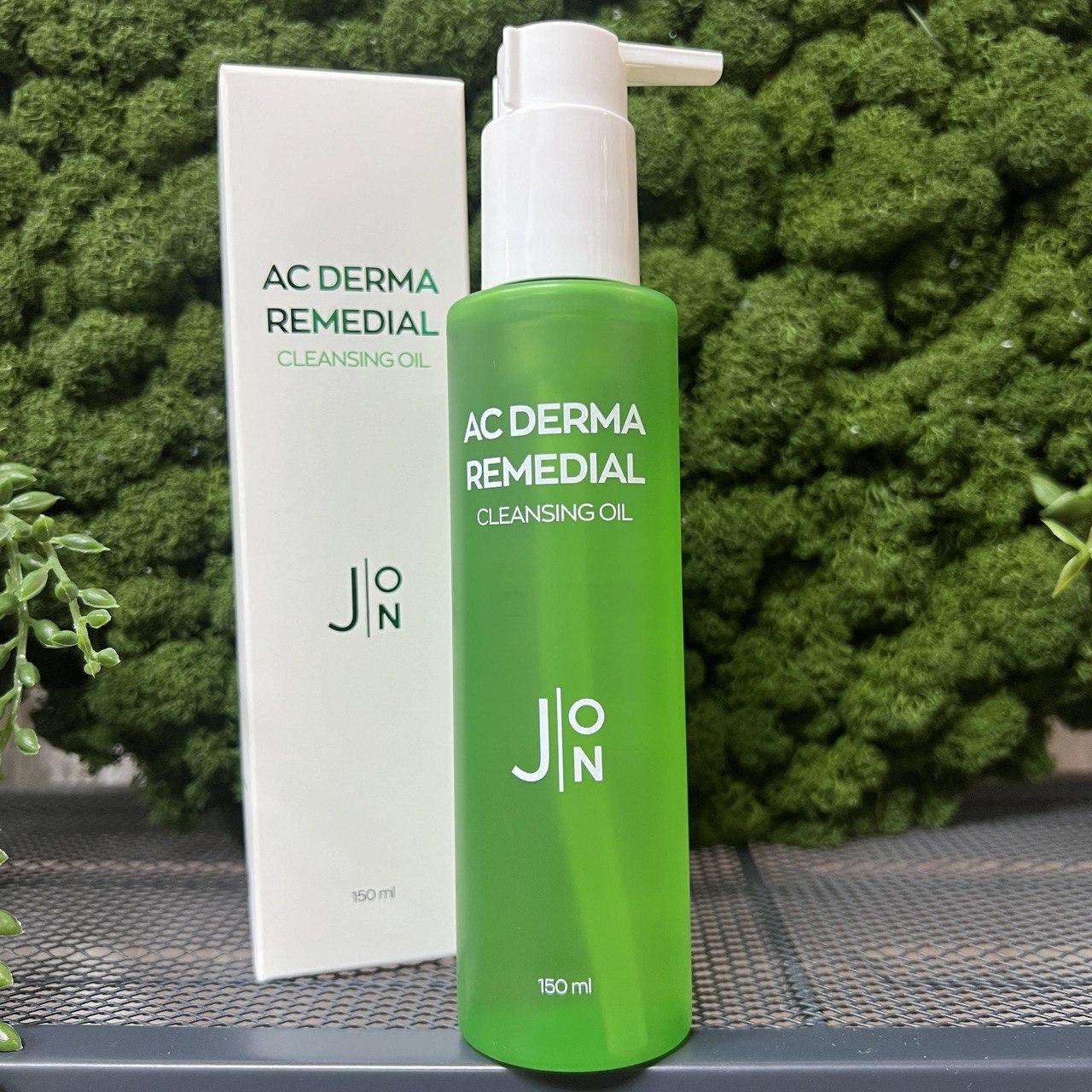 Гидрофильное масло для лица J:ON AC DERMA REMEDIAL CLEANSING OIL СТОП-АКНЕ, 150 мл - фото 1 - id-p222777302