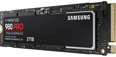 SSD накопитель Samsung 980 PRO MZ-V8P2T0B/AM 2ТБ, M.2 2280, PCIe 4.0 x4, NVMe, M.2, rtl - фото 3 - id-p222679183