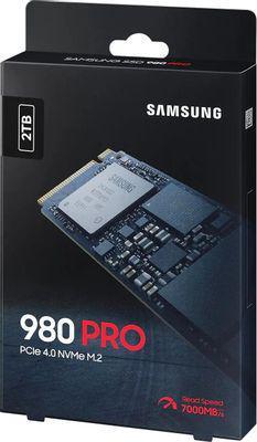 SSD накопитель Samsung 980 PRO MZ-V8P2T0B/AM 2ТБ, M.2 2280, PCIe 4.0 x4, NVMe, M.2, rtl - фото 6 - id-p222679183