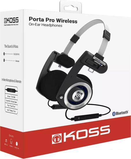 Наушники с микрофоном KOSS Porta Pro Wireless - фото 6 - id-p221708437