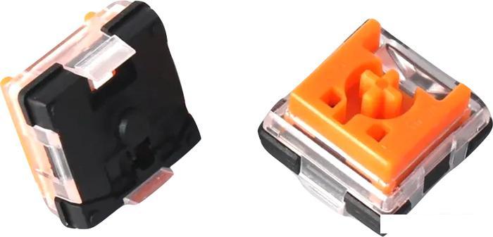 Набор переключателей Keychron Low Profile Optical MX Switch Orange (90 шт.) - фото 1 - id-p222056071
