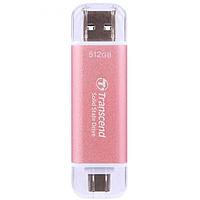 Transcend USB-A, USB-C 512Gb Pink TS512GESD310P