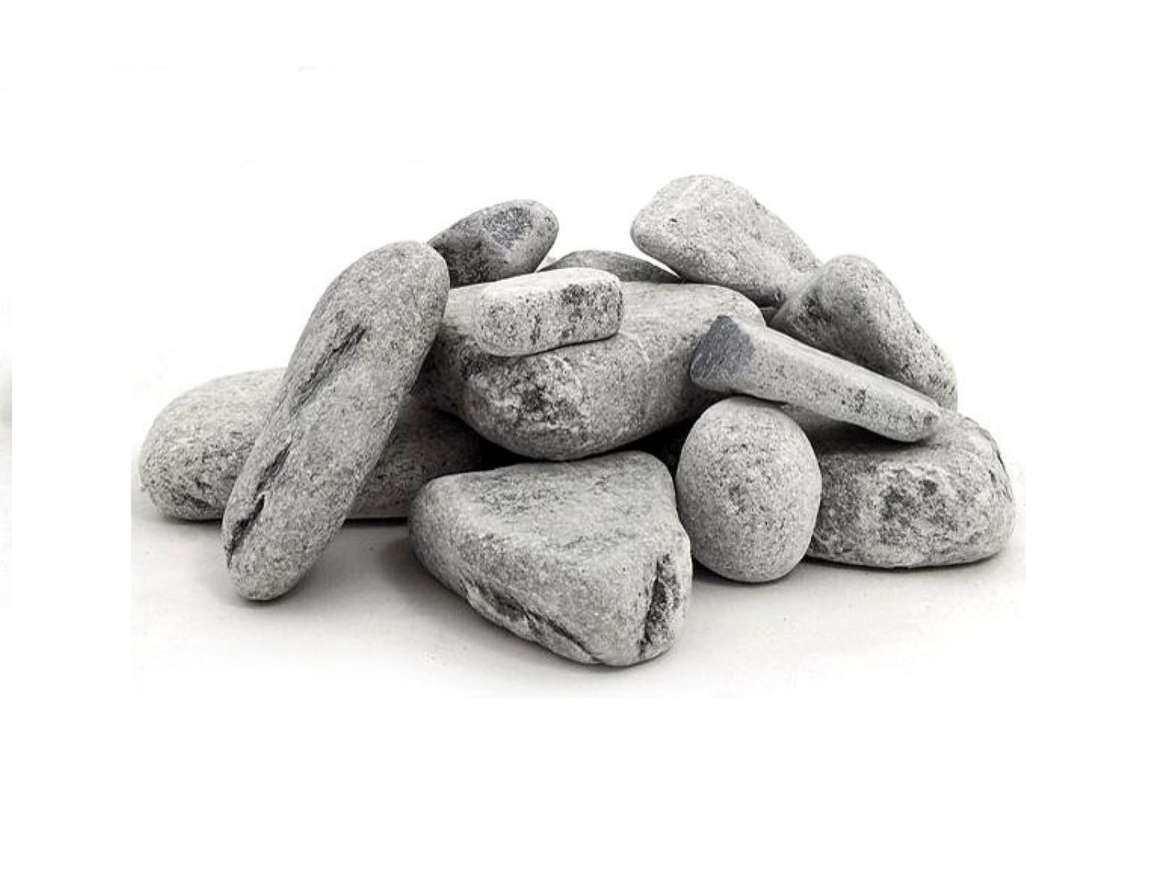 Камни для бани Талькохлорит обвалованный 20кг (крупный) - фото 2 - id-p222777316
