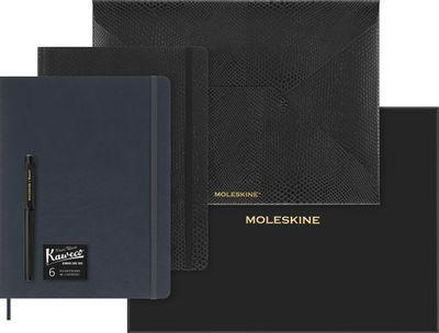 Набор Moleskine Limited Edition Precious & Ethical Boa блокнот 2шт/ручка перьевая/папка-конверт XLar - фото 1 - id-p221709168