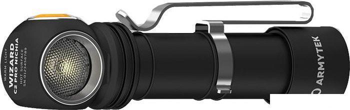 Фонарь Armytek Wizard C2 Pro Nichia Magnet USB (теплый), фото 2