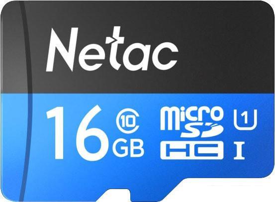 Карта памяти Netac P500 Standard 16GB NT02P500STN-016G-R (с адаптером) - фото 2 - id-p221934967