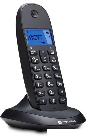 Радиотелефон Motorola C1001CB+ (черный) - фото 7 - id-p222142908