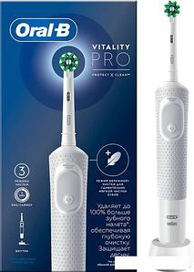 Электрическая зубная щетка Oral-B Vitality Pro D103.413.3 Cross Action Protect X Clean White 4210201