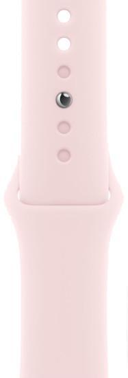 Умные часы Apple Watch Series 9 41 мм (алюминиевый корпус, розовый/розовый, спортивный силиконовый р - фото 3 - id-p222142918