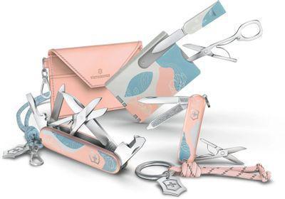 Складной нож Victorinox Companion Paris Style, функций: 16, 91мм, розовый , коробка подарочная [1.3909.e221] - фото 6 - id-p222386209