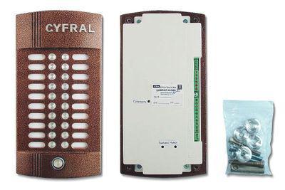 Аудиопанель CYFRAL M-20M/T, накладная, медный - фото 2 - id-p222536018