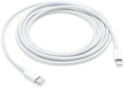 Кабель Apple MD819FE/A, Lightning (m) - USB (m), 2м, MFI, белый - фото 1 - id-p222710951