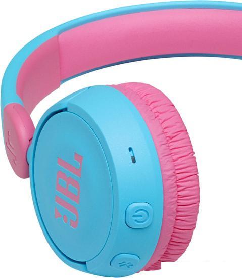 Наушники JBL JR310BT (синий/розовый) - фото 4 - id-p221319746