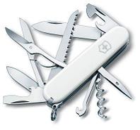 Складной нож Victorinox Huntsman, функций: 14, 91мм, белый , коробка картонная [1.3713.7]