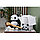 Корзина бельевая текстильная Доляна «Панда», 30×30×30 см, цвет белый, фото 7