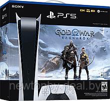 Игровая приставка Sony PlayStation 5 Digital Edition + God of War: Ragnarok