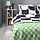 IKEA/ БРУКСВАРА плед, 120x160 см, зеленый/белый, фото 3
