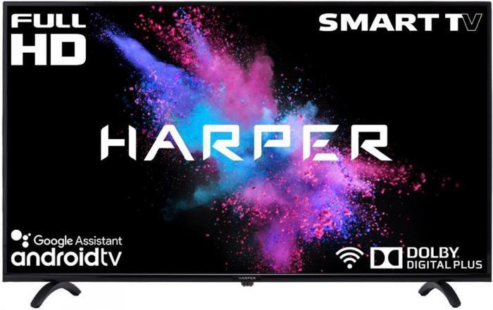Телевизор 40 дюймов HARPER 40F820TS SMART TV - фото 1 - id-p222779365