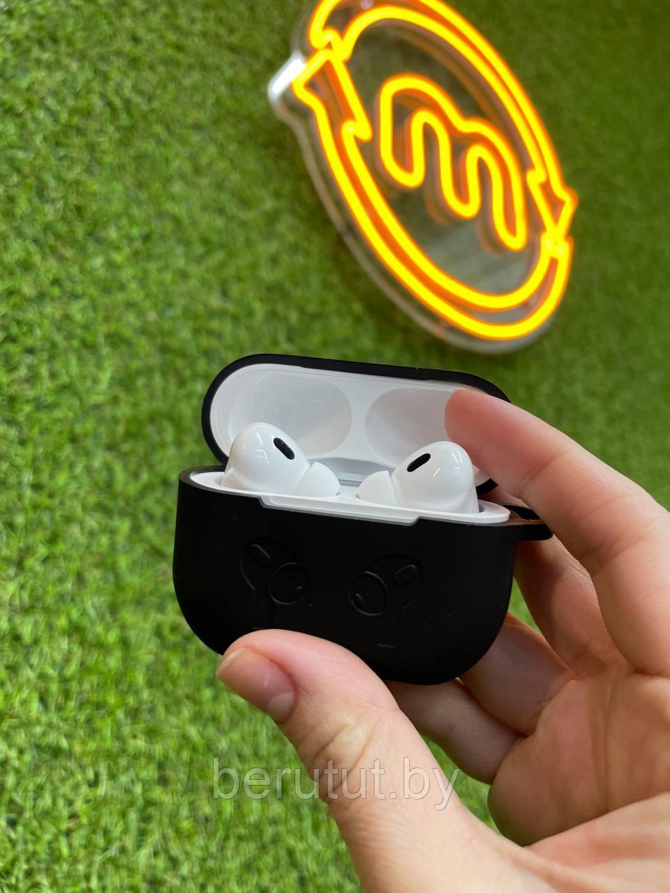 Беспроводные наушники AirPods Pro 2 с чехлом в комплекте T50 SAIYA реплика для iPhone Android - фото 8 - id-p222780405