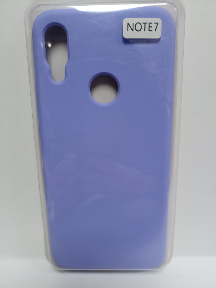 Чехол Xiaomi Redmi Note 7 Silicone Case - фото 1 - id-p222780530