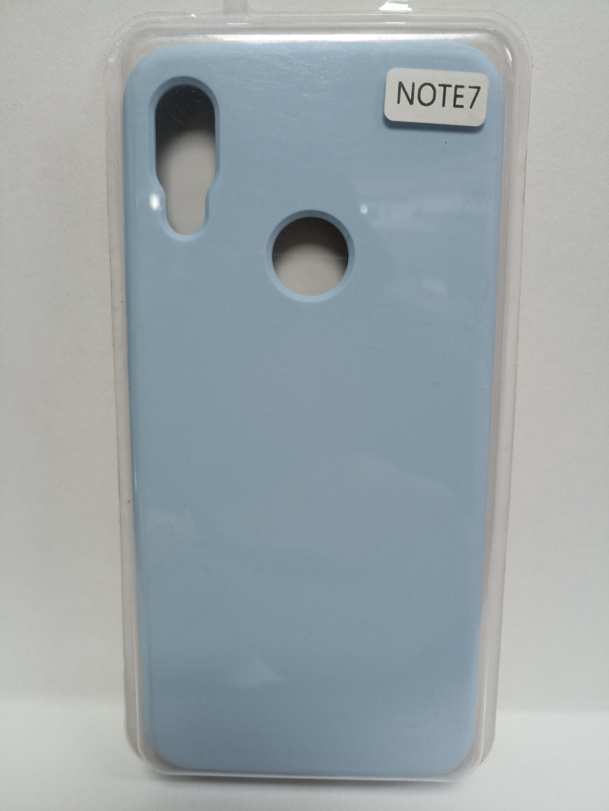 Чехол Xiaomi Redmi Note 7 Silicone Case - фото 3 - id-p222780530