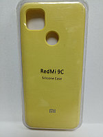 Чехол Xiaomi Redmi 9C Silicone Case желтый