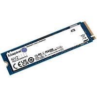 Твердотельный накопитель Kingston SSD NV2, 4000GB, M.2(22x80mm), NVMe, PCIe 4.0 x4, 3D TLC, R/W 3500/2800MB/s,