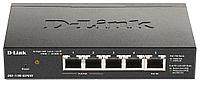 Коммутатор D-Link DGS-1100-05PDV2 5G 2PoE настраиваемый