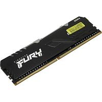 Память оперативная Kingston KF426C16BBA/8 8GB 2666MHz DDR4 CL16 DIMM FURY Beast RGB