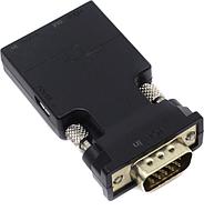 Конвертер VCOM CA337(A) VGA to HDMI Converter (VGA(15M)+audio--HDMI (F)(питание miсroUSB)