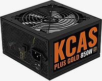 Блок питания Aerocool ATX 850W KCAS PLUS GOLD 850W ARGB 80+ gold 24+2x(4+4) pin APFC 120mm fan color LED