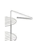 Решетка 3-х ярусная с ручками для тандыра, диаметр яруса 29 см, высота 44 см, фото 6