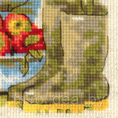 Набор для вышивания Риолис Дача, Осень / 1657 - фото 2 - id-p222790788