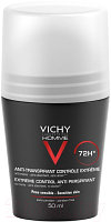 Антиперспирант шариковый Vichy Homme против избыточного потоотделения 72ч