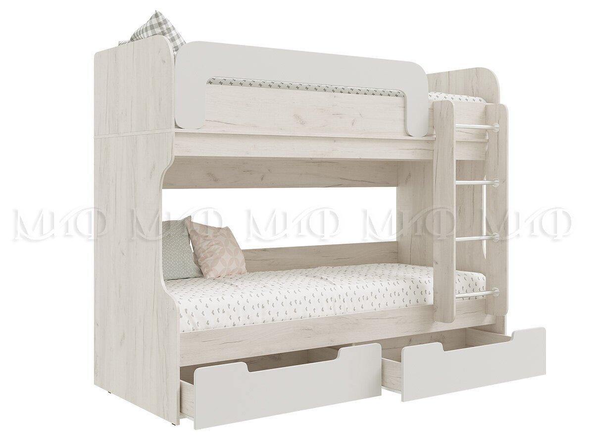 Двухъярусная кровать Юниор 4 (варианты цвета) фабрика Миф - фото 2 - id-p222795601