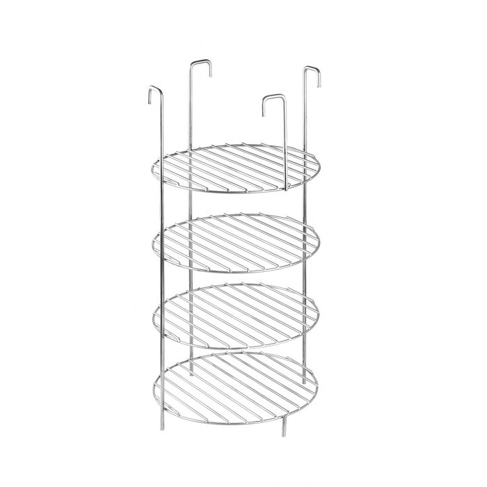 Решетка 4-х ярусная на крестовину тандыра, d-23 см, h-44 см, расстояние между ярусами 10 см - фото 4 - id-p222795629