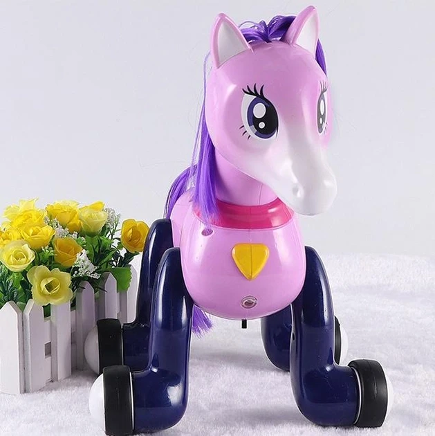 Радиоуправляемая Лошадка пони Lovely Sweetie со световыми звуковыми эффектами - Детский питомец робот - фото 3 - id-p87794339