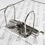 Папка-регистратор BRAUBERG, фактура стандарт, с мраморным покрытием,75мм, черный корешок, фото 8