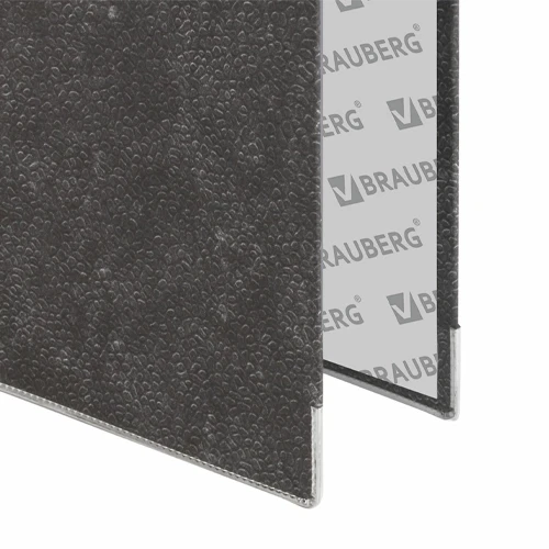 Папка-регистратор BRAUBERG, фактура стандарт, с мраморным покрытием,75мм, черный корешок - фото 7 - id-p222700635